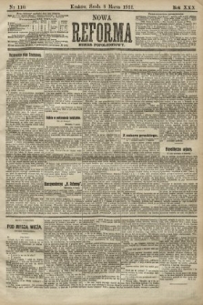 Nowa Reforma (numer popołudniowy). 1911, nr 110