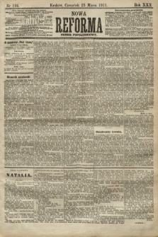 Nowa Reforma (numer popołudniowy). 1911, nr 136