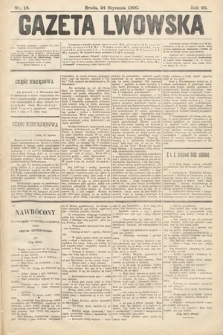 Gazeta Lwowska. 1900, nr 18