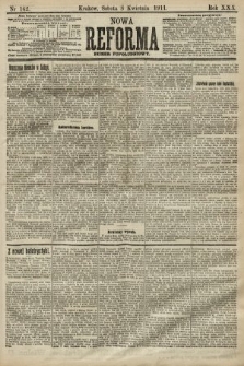 Nowa Reforma (numer popołudniowy). 1911, nr 162