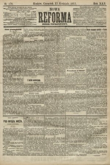 Nowa Reforma (numer popołudniowy). 1911, nr 170