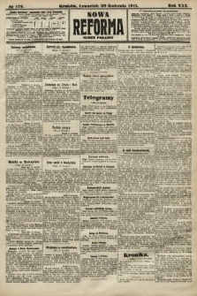 Nowa Reforma (numer poranny). 1911, nr 178