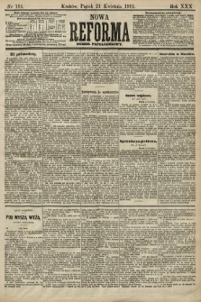 Nowa Reforma (numer popołudniowy). 1911, nr 181