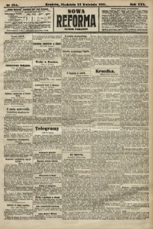 Nowa Reforma (numer poranny). 1911, nr 184