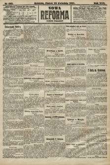 Nowa Reforma (numer poranny). 1911, nr 192