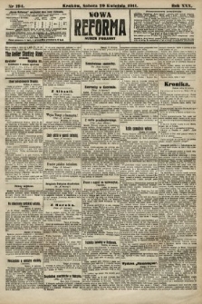 Nowa Reforma (numer poranny). 1911, nr 194