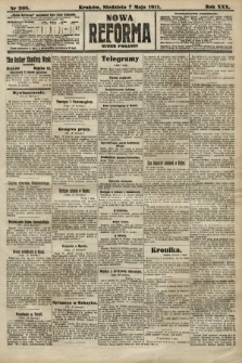 Nowa Reforma (numer poranny). 1911, nr 208