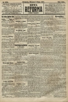 Nowa Reforma (numer poranny). 1911, nr 209
