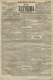 Nowa Reforma (numer popołudniowy). 1911, nr 210