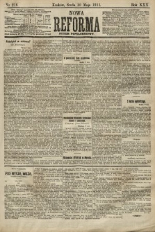 Nowa Reforma (numer popołudniowy). 1911, nr 212
