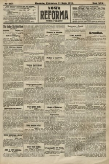 Nowa Reforma (numer poranny). 1911, nr 213