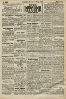 Nowa Reforma (numer poranny). 1911, nr 223