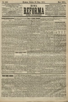 Nowa Reforma (numer popołudniowy). 1911, nr 230