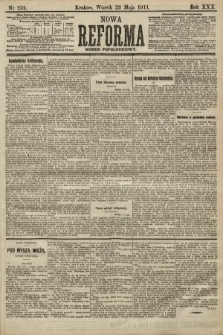 Nowa Reforma (numer popołudniowy). 1911, nr 234
