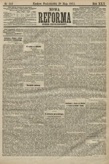 Nowa Reforma (numer popołudniowy). 1911, nr 242