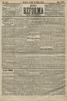 Nowa Reforma (numer popołudniowy). 1911, nr 246