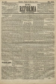 Nowa Reforma (numer popołudniowy). 1911, nr 260