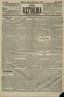 Nowa Reforma (numer popołudniowy). 1911, nr 262