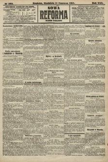 Nowa Reforma (numer poranny). 1911, nr 263