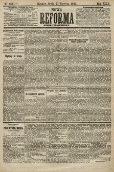 Nowa Reforma (numer popołudniowy). 1911, nr 279