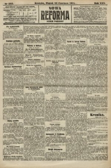 Nowa Reforma (numer poranny). 1911, nr 282