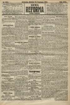 Nowa Reforma (numer poranny). 1911, nr 284