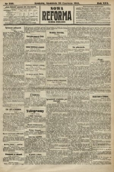 Nowa Reforma (numer poranny). 1911, nr 286