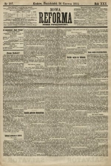 Nowa Reforma (numer popołudniowy). 1911, nr 287