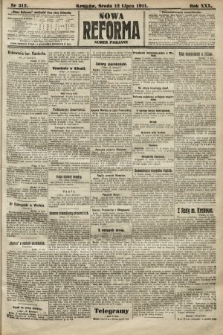 Nowa Reforma (numer poranny). 1911, nr 312