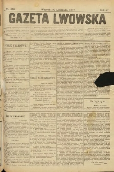 Gazeta Lwowska. 1897, nr 273