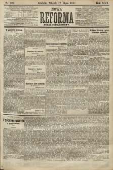 Nowa Reforma (numer popołudniowy). 1911, nr 323