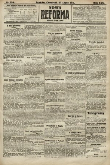 Nowa Reforma (numer poranny). 1911, nr 338