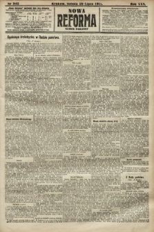Nowa Reforma (numer poranny). 1911, nr 342