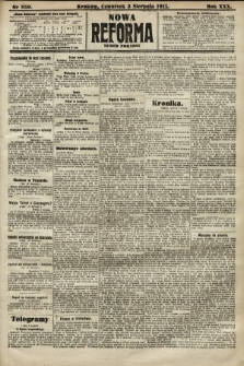 Nowa Reforma (numer poranny). 1911, nr 350