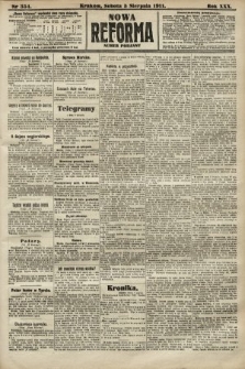 Nowa Reforma (numer poranny). 1911, nr 354
