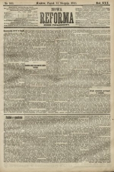 Nowa Reforma (numer popołudniowy). 1911, nr 365