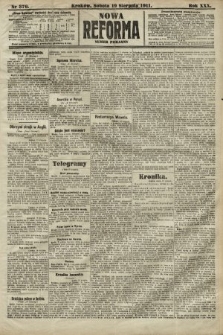 Nowa Reforma (numer poranny). 1911, nr 376