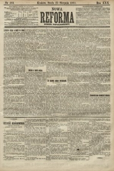 Nowa Reforma (numer popołudniowy). 1911, nr 383