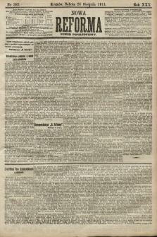 Nowa Reforma (numer popołudniowy). 1911, nr 389