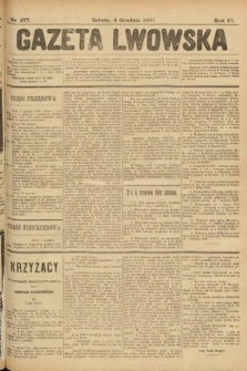 Gazeta Lwowska. 1897, nr 277