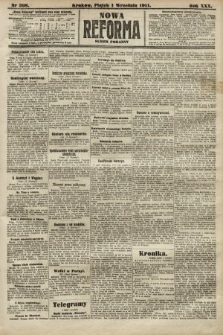 Nowa Reforma (numer poranny). 1911, nr 398