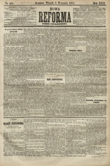 Nowa Reforma (numer popołudniowy). 1911, nr 405