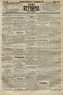Nowa Reforma (numer poranny). 1911, nr 408