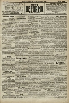 Nowa Reforma (numer poranny). 1911, nr 420