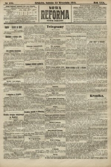 Nowa Reforma (numer poranny). 1911, nr 433