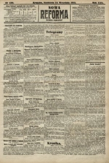 Nowa Reforma (numer poranny). 1911, nr 436