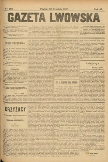 Gazeta Lwowska. 1897, nr 281