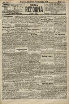 Nowa Reforma (numer poranny). 1911, nr 470