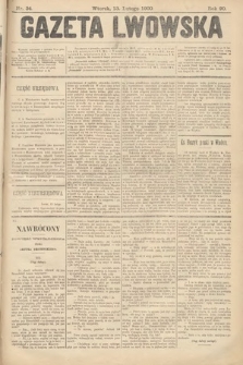 Gazeta Lwowska. 1900, nr 34