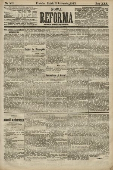 Nowa Reforma (numer popołudniowy). 1911, nr 503